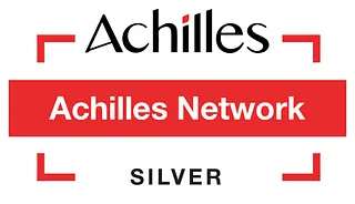 Logo - Achilles network silver