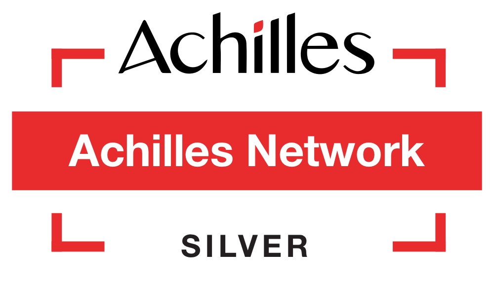 Logo - Achilles network silver